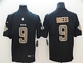 Nike Saints 9 Drew Brees Black Impact Rush Limited Jersey,baseball caps,new era cap wholesale,wholesale hats